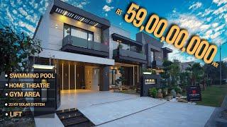 Unveiling Lahore’s Ultimate 2 Kanal Luxury Mansion | Pool, Theatre & More for 59 Crore