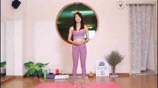 Day 3 - POSITIVE VIBES  7 days of Yoga challenge with Sophie  YBS7days.com