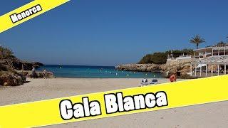 Cala Blanca Menorca Spain: Beach and resort