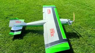 Hangar9 ULTRASTICK 30cc (DLE 40 Twin) 2nd flight with flap test