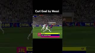 Curl Goal is Beauty || in #efootball #efootball2025mobile #messi