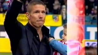 2004 Despedida de Simeone como jugador del Atleti