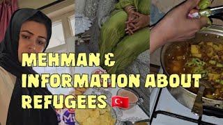 Information about refugee  // Mehman and Cooking for my sister