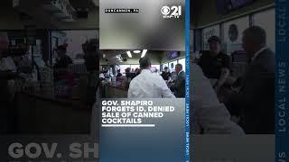 PA Governor denied alcohol after forgetting ID to purchase new canned cocktails at gas station