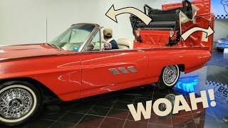 Amazing roof mechanism of this perfect 1963 Ford Thunderbird "M-Code" Sports Roadster!