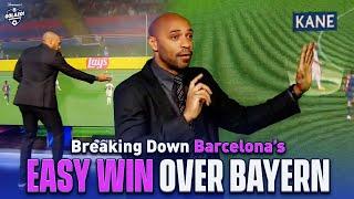 Thierry Henry & Jamie Carragher analyse HOW Barcelona tore apart Bayern! | UCL Today | CBS Sports