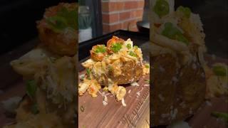 Seafood Loaded Baked Potato | Chef Alden B #foodie