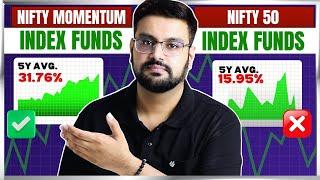 3 Momentum Index Funds to BUY & HOLD Forever  (OUTPERFORM Nifty50) | Best Index Funds in India 2025