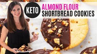 The Best Almond Flour Cookies For The Holidays: KETO SHORTBREAD COOKIES