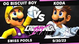 Crossover ICT #38 - OG Biscuit Boy (Yellow Mario) VS. Koda (Brown Mario, Dr Mario) - Swiss Pools