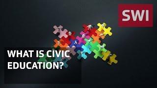 What is civic education?