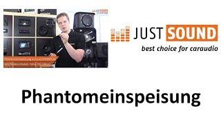 12V Phantomeinspeisung - Anschluss - Radioempfang verbessern just-SOUND CarHifi Onlineshop