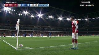 Arsenal's Aaron Ramsey equalizes against Leicester City