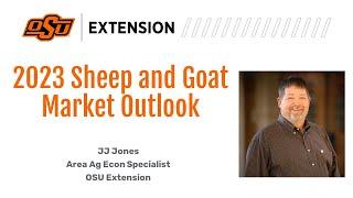 Sheep and Goat Outlook April 2023