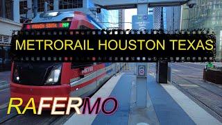 METRORAIL HOUSTON TEXAS - RIDING HOUSTON METRO