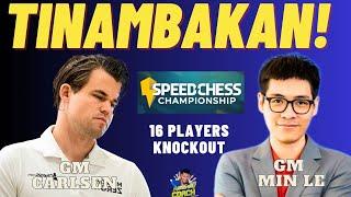 HOW TO DESTROY SCANDI! MAGNUS STYLE! Carlsen vs Le! Speed Chess 2024