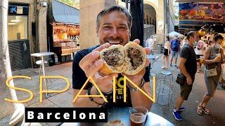 Spain's MOST FAMOUS Market | LA BOQUERIA MARKET Barcelona Spain