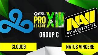 CS:GO - Natus Vincere vs. Cloud9 [Dust2] Map 2 - ESL Pro League Season 13 - Group C