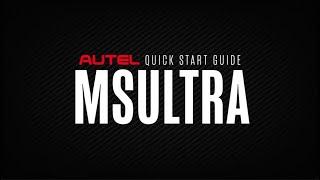 #Autel Quick Start Guide - MS Ultra Diagnostic Tablet