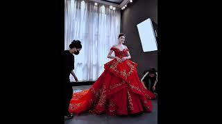 making a luxury 2 way gown, #quinceaneradress #eveningdress #dress #quincedress #quinceañera