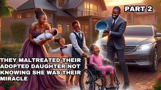 She Was ADOPTED So They MALTREATED Her After Had Their Own CHILD & this Happened PART 2#africantales