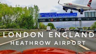 London Heathrow Airport Terminal 5 Parking | 4K Drive