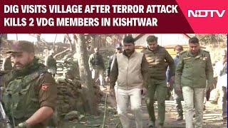 Jammu Kashmir News | DIG Ramban Range Visits Village After Terror Attack Kills Two VDG Members