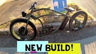 EAST VAN CHOPCYCLE CUSTOM ELECTRIC BICYCLE TEST RIDE - VLOG #58