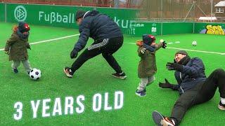 3-Year-Old Dribbling Like a Pro!  Early Ball Mastery Training