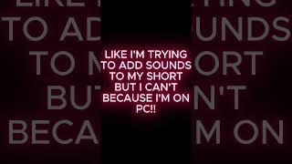 @YouTube  PLS I'M BEGGING #shorts #pcshorts