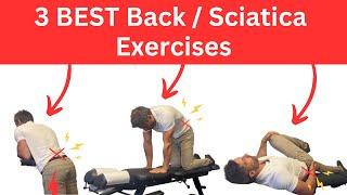 TOP 3 - Osteopath Approved Back and Sciatica Exercises!