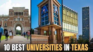 10 Best Universities in Texas