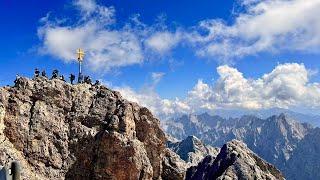 Zugspitze, the highest mountain in Germany