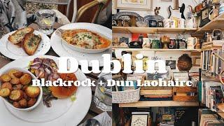 『都柏林VLOG』跳蚤市场｜海边一日游｜自带后花园的餐厅｜Blackrock+Dun laoghaire｜爱尔兰留学日常