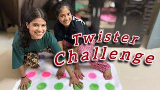 Twister Challenge With My sisters 