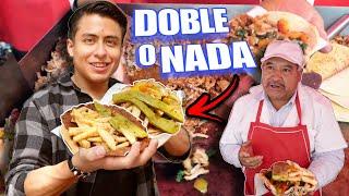 El RETO de TACOS GIGANTES que NADIE HA LOGRADO  | **Si no Termino Pago Doble 