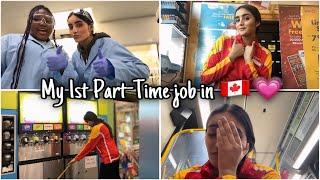 My First Part-time Job in -1 month baad VLOG-My Busy Routine VLOG ️