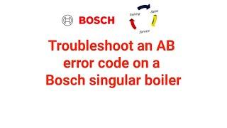 Troubleshoot an AB error code on a Singular Combi Boiler