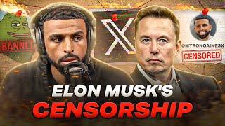 Elon Musk Censors Me, Alex Jones Stays Silent, & Tate Runs For PM!