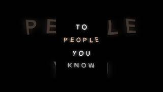 People You Know - Lyrics #SelenaGomez #PeopleYouKnow #Lyrics #Songof2023 #MakeThisViral