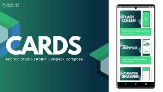 Cards in Jetpack Compose using Kotlin | Android Studio