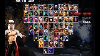 Mortal Kombat The Dragon Tournament - GOD LIU KANG Gameplay Playthrough