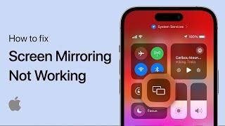 How To Fix Screen Mirroring Not Working on iPhone - Easy Guide