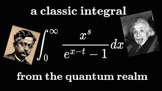 THE BOSE-EINSTEIN INTEGRAL