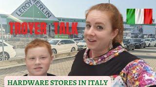 Troyer Talk Italian Hardware Store with a Coffee Shop!