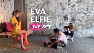 Eva Elfie Showing Classic Matte Pantyhose from Japan - Art Nylon Magazine - LIVE STREAM