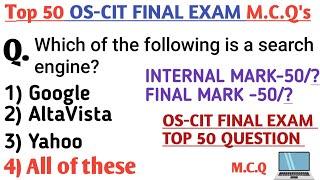 OS-CIT Final Exam question answere discussion.50 + M.C.Q.  (part-1). #education #computer