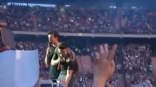 One Direction - Liam with sunglasses and Lilo chat (Live at Brussels) 13.6.15