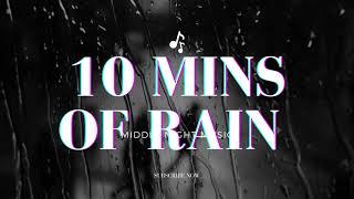 10 minutes of rain asmr