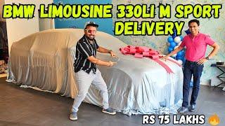 Taking Delivery Of Brand New BMW CAR WORTH 75 LAKHS | Meta Saab's BMW 330li M-Sport Luxury Car 